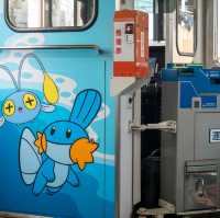 能登半島復興的專屬寶可夢列車