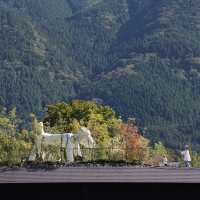 福岡出發！🚂乘坐由布院之森列車，馬車漫遊夢幻由布院！🐴✨