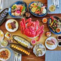 บุฟเฟต์ปูอลาสก้า Courtyard by Marriott Phuket Town