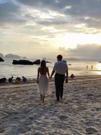 หาดที่บรรยากาศดีและโรแมนติก หาดทับแขก กระบี่ 