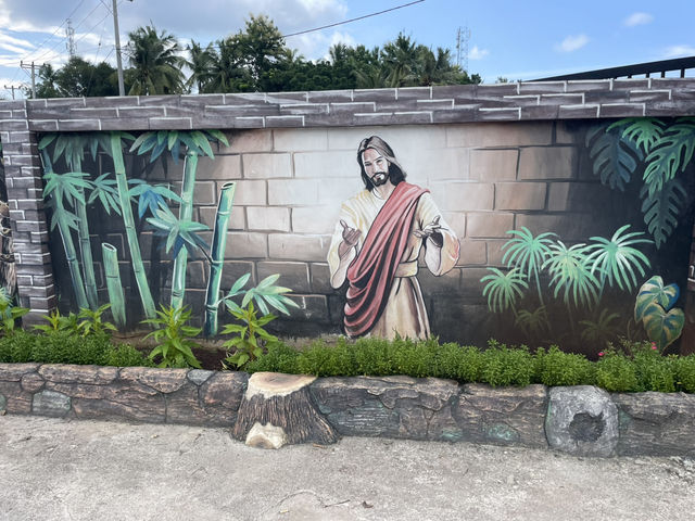 Stunning Bible-Inspired Murals in Tambolaka 