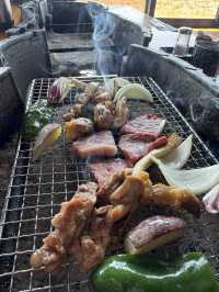 【熊本旅行】阿蘇の雄大な景色を見ながら囲炉裏を囲んで釜戸ご飯🍚
