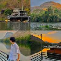 นอนแพริมน้ำ วิวภูเขา บรรยากาศโคตรฟิน 🛁⛰️🏞️
