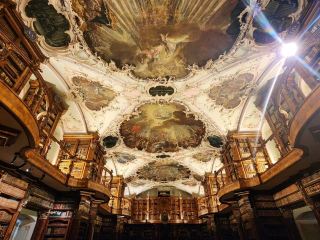 The charm of the small Swiss city of St. Gallen and the St. Gallen Library that inspired Harry Potter
