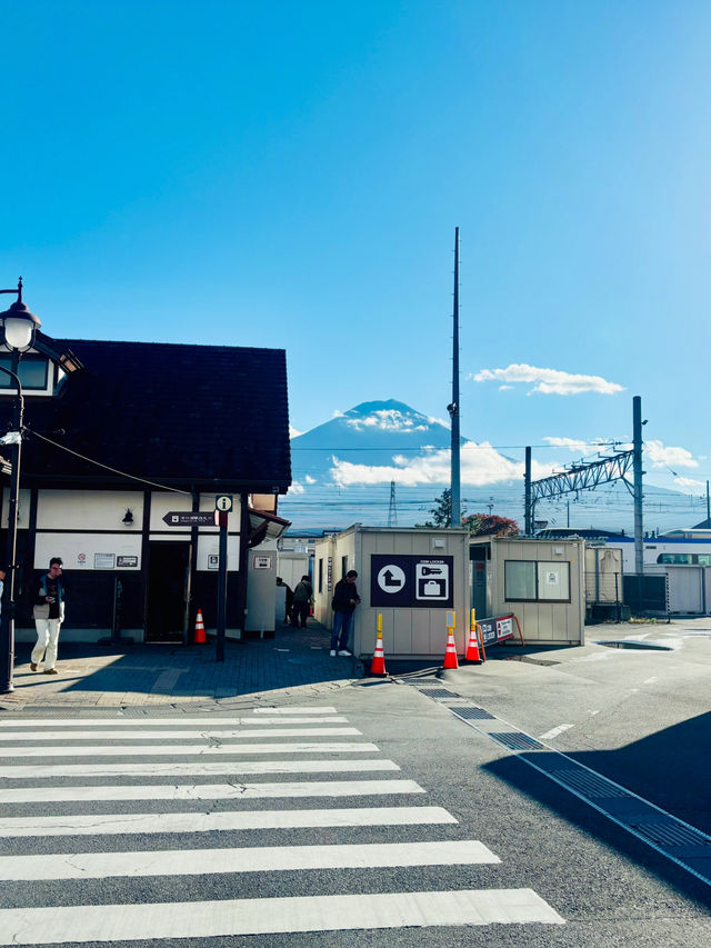 【日本山梨】河口湖站：河口湖站：交通樞紐與旅遊起點的完美結合