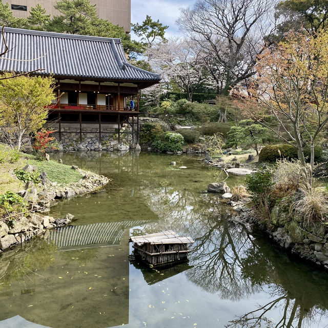 【福岡県北九州市小倉🇯🇵小倉城庭園】歴史を感じる庭園へ☺️