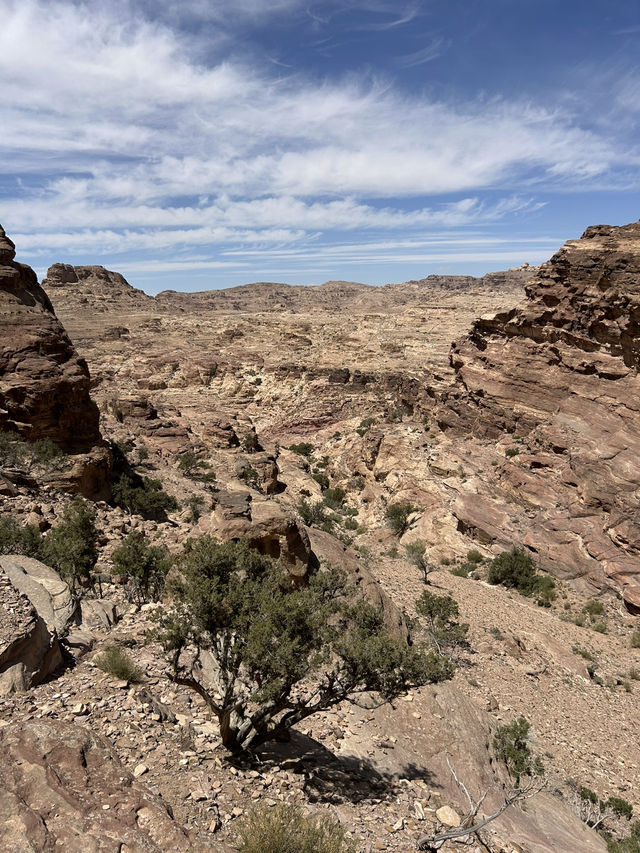 Crossing deserts and mountains 