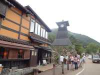 出石城跡と辰鼓楼（しんころう）