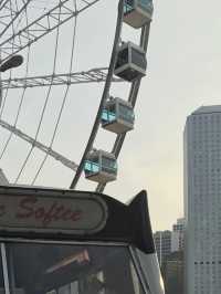 Scenic Views from the Hong Kong Observation Wheel