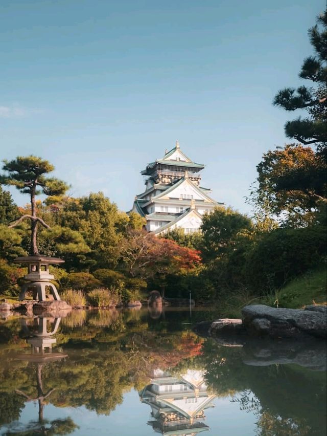 🏯 Royal Vibes Only! A Day at Osaka Castle 🌸