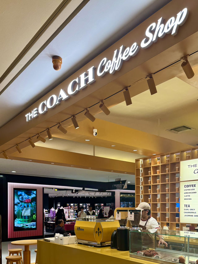 Coach Coffee Shop — Designer Coffee Meets Bold Style at Sunway Pyramid