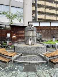 Dōgo Onsen in the Rain – Covered Streets & Cozy Treats