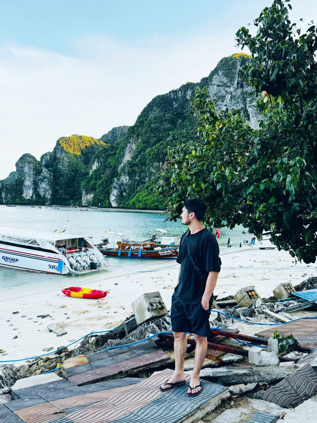 Phi phi is  breathtaking natural beauty