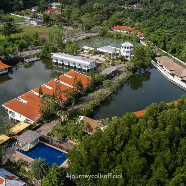 ห้องพักกลางน้ำ เมืองนครศรีฯ