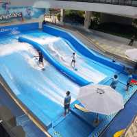 Ride the Wave: FlowRider Fun at 1 Utama