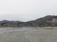 🌉 Crossing Time: A Peaceful Stroll on Kintaikyo Bridge