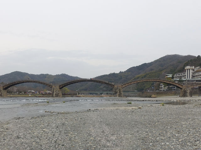 🌉 Crossing Time: A Peaceful Stroll on Kintaikyo Bridge