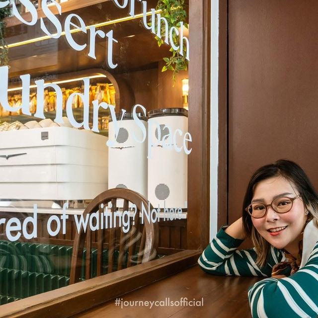 คาเฟ่ที่ซักผ้าได้ด้วย 🧺🍰