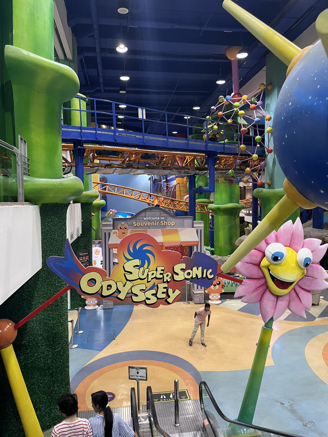 Fun thrilling time at Berjaya Times Square Theme Park! 🎉