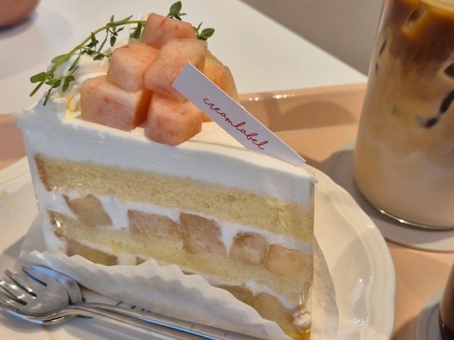 복숭아케이크 맛집🩷