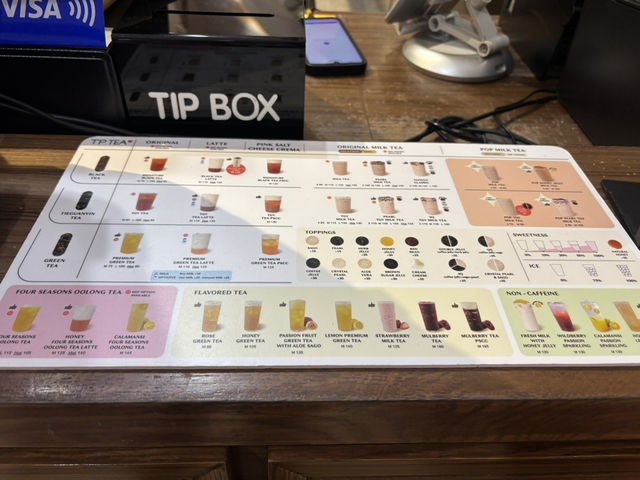 🧋ร้านชาไต้หวัน TP Tea หอมชา รสเข้มข้น
