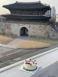 수원 행궁동 장안문 뷰 카페, 헤올커피로스터스