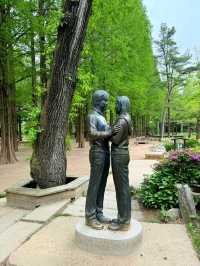 Exploring NamiNara Republic at Nami Island, Korea