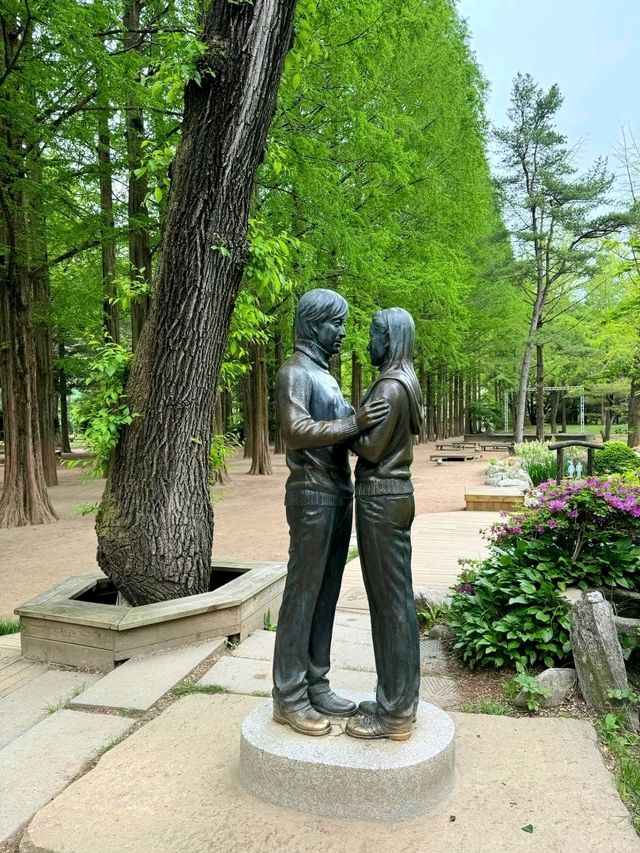 Exploring NamiNara Republic at Nami Island, Korea