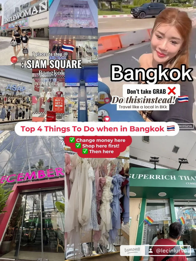 🇹🇭 Bangkok 4 Must-Do! 
