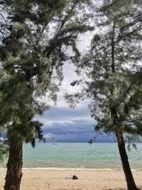 🌧️⛈️ Storm Incoming at the Beach – Nature’s Raw Beauty!