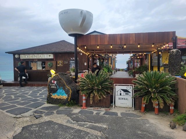 Beautiful Bomnal Cafe in Jeju