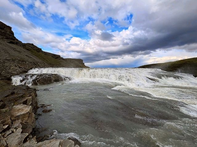 冰島 | Gullfoss Waterfall 冰島最壯麗的黃金瀑布