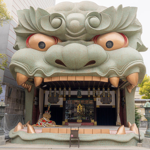 📍 難波八坂神社 Osaka | 南海難波站徒步約8分鐘