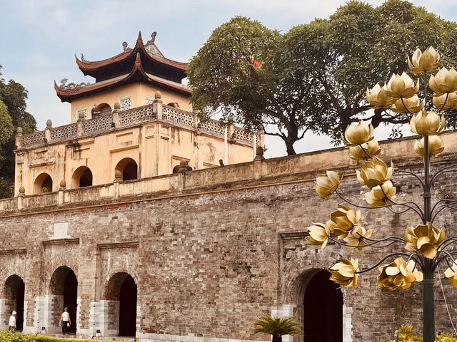 **🏯✨ *Imperial Citadel of Thăng Long: Hanoi’s 1,000-Year-Old Royal Heart* 🐉🌿**  
