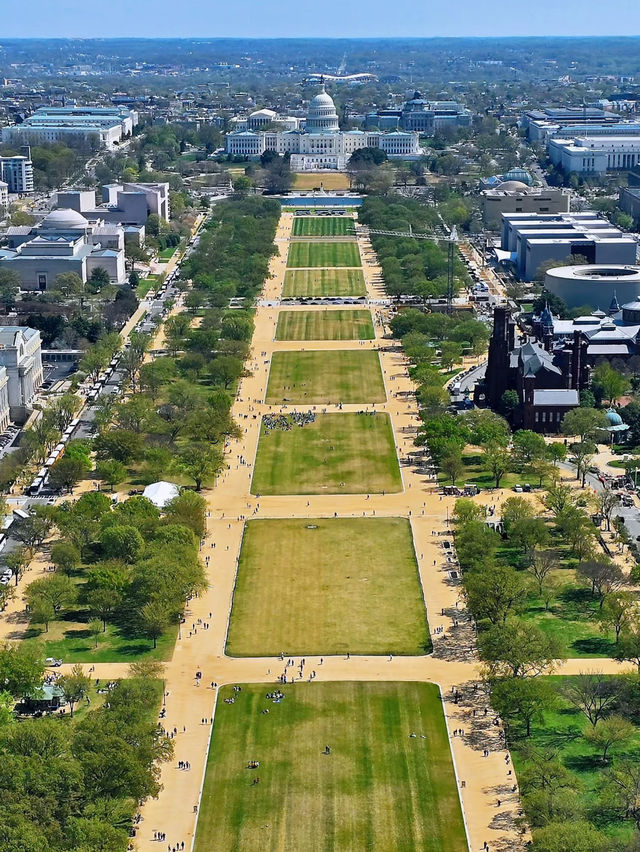 What You See from the Top of the Washington Monument 🗽👀