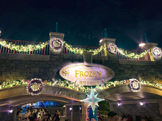 รีวิวโซน Frozen ณ Hong Kong Disneyland