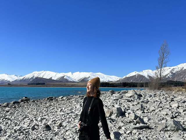 🪑 Lake Tekapo Picnic Bench｜湖畔藍景的專屬座位
