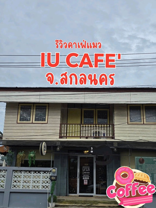 รีวิวคาเฟ่แมว IU CAFE' สกลนคร
