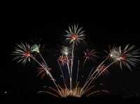 Tower Shines Bright✨  Austria's Pyrotechnic Symphony Over Macau