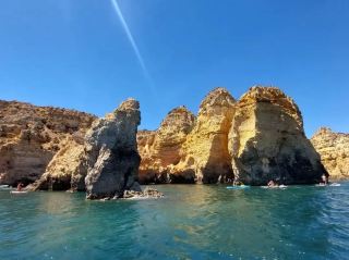 Spectacular Coastal Cliffs at Ponta da Piedade