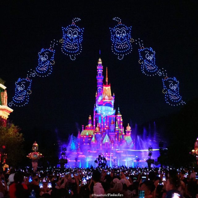 พลุฉลอง 20 ปี Hong Kong Disneyland  คือพีคมาก