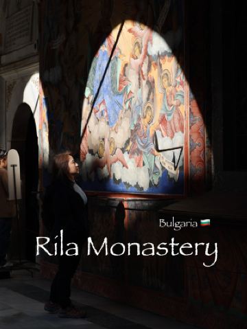 Sunlight filtered through the eaves and fell on the pictures of saints on the walls.