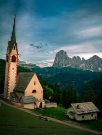Picturesque Alpine town