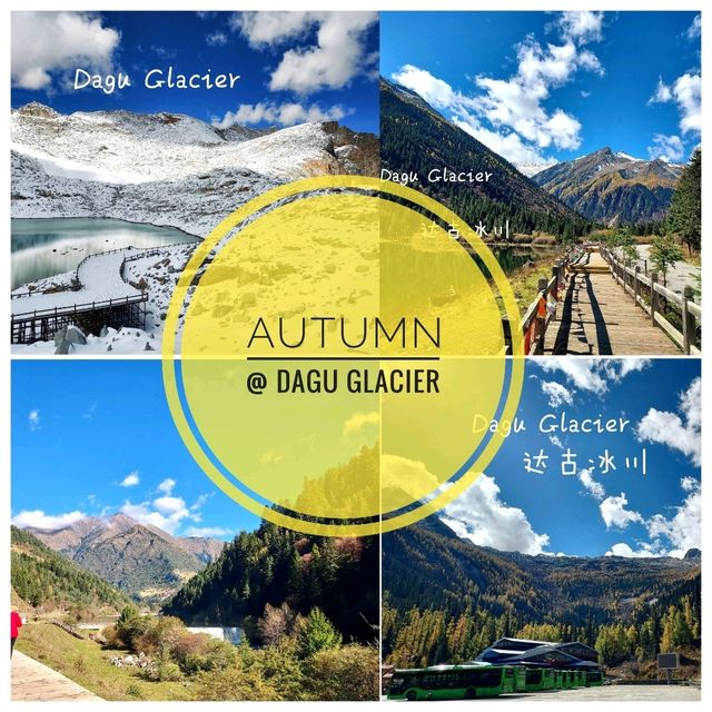 ใบไม้เปลี่ยนสี : Dagu Glacier