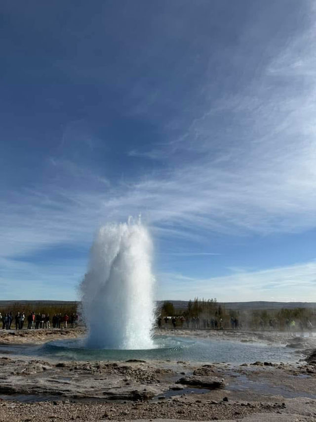 冰島自然美景 史托克間歇泉 玄武岩石柱 冰島自然美景 史托克間歇泉 玄武岩石柱