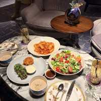 (칭다오분위기맛집) 칭다오 고층에서 즐기는 멋진 디너 더세인트레지스 드로잉룸