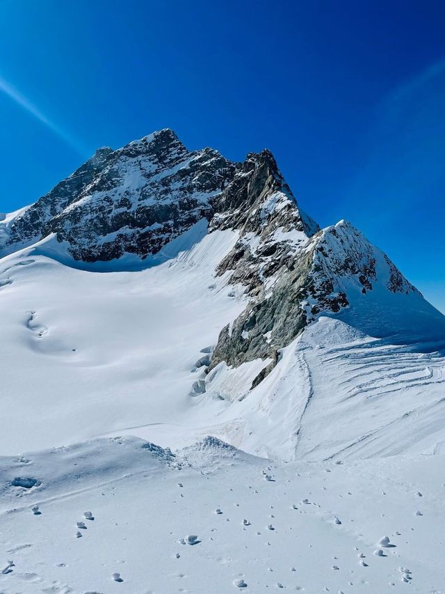 Touching the Sky at Mount Jungfrau 🏔️