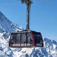 Where Sky and Snow Merge: The Aiguille's Eternal Dance