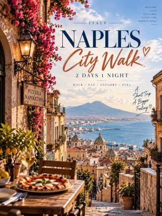 🇮🇹 Naples, Italy — The Wildest Soul of the City ❤️🍕 2D1N · City Walk