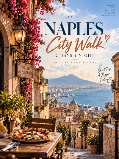 🇮🇹 Naples, Italy — The Wildest Soul of the City ❤️🍕 2D1N